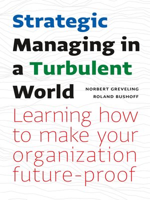 cover image of Strategic Managing in a Turbulent World